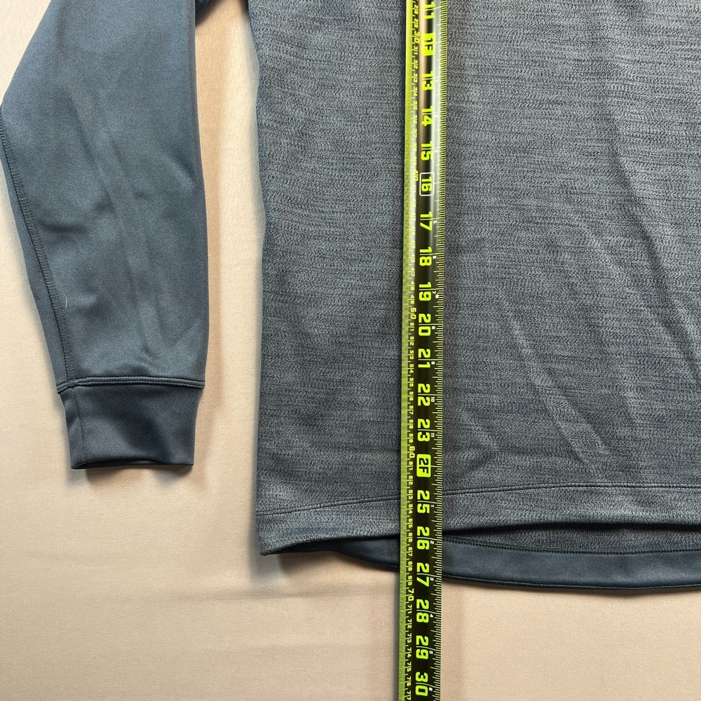 Nike Golf Tour Performance Dri Fit Shirt Mens M Heathered Blue 1/2 Zip Pullover - Picture 4 of 9